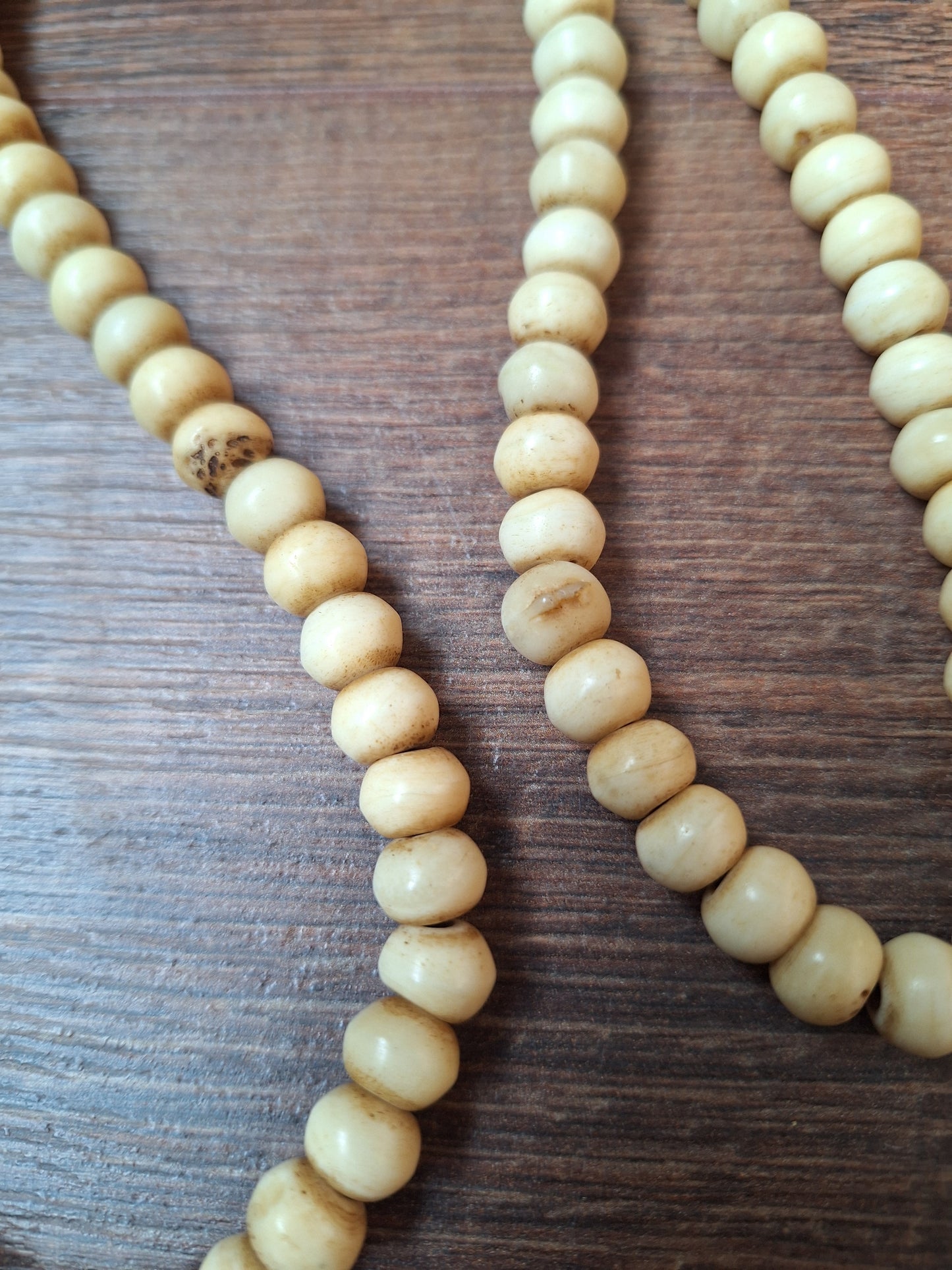 Vintage Nepalese yak bone mala
