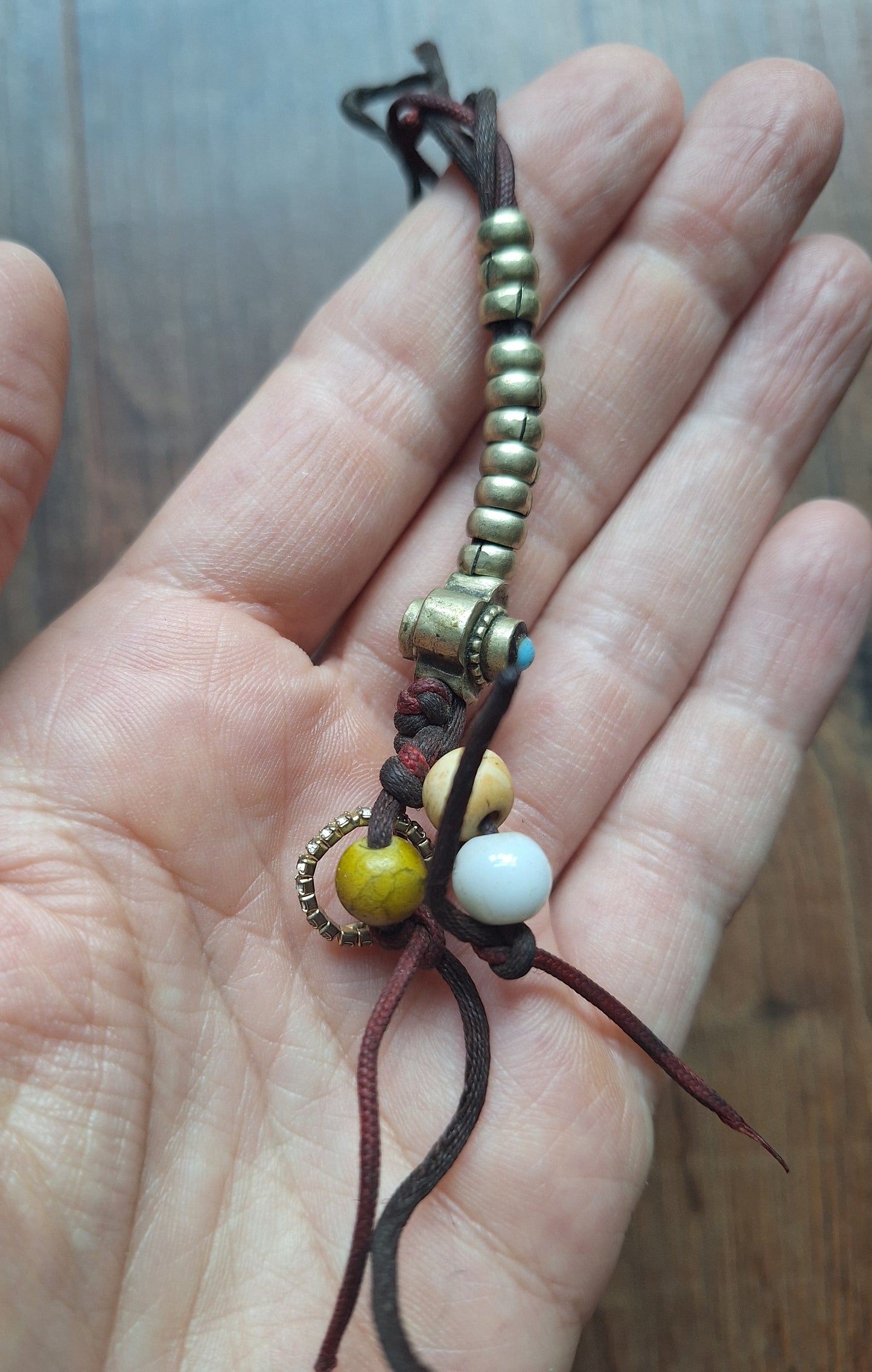 Vintage mala counters, crafting set