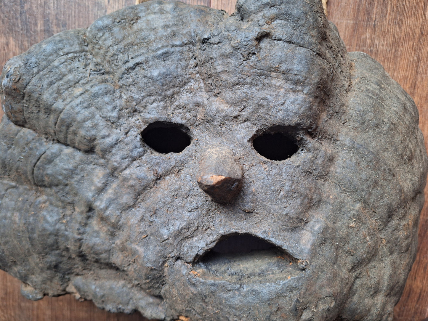 Antique Nepalese mushroom mask #11