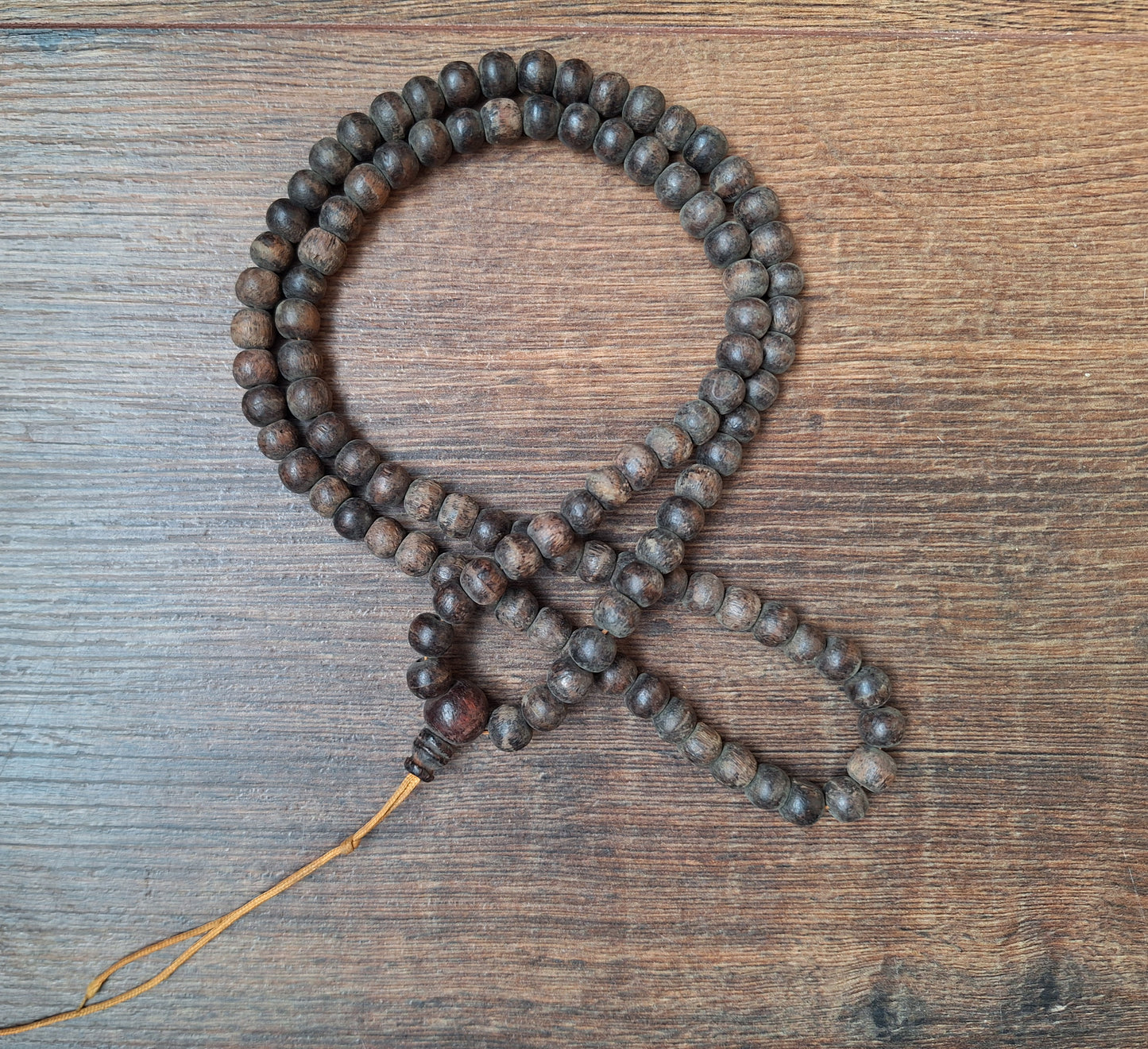 Vintage wooden mala