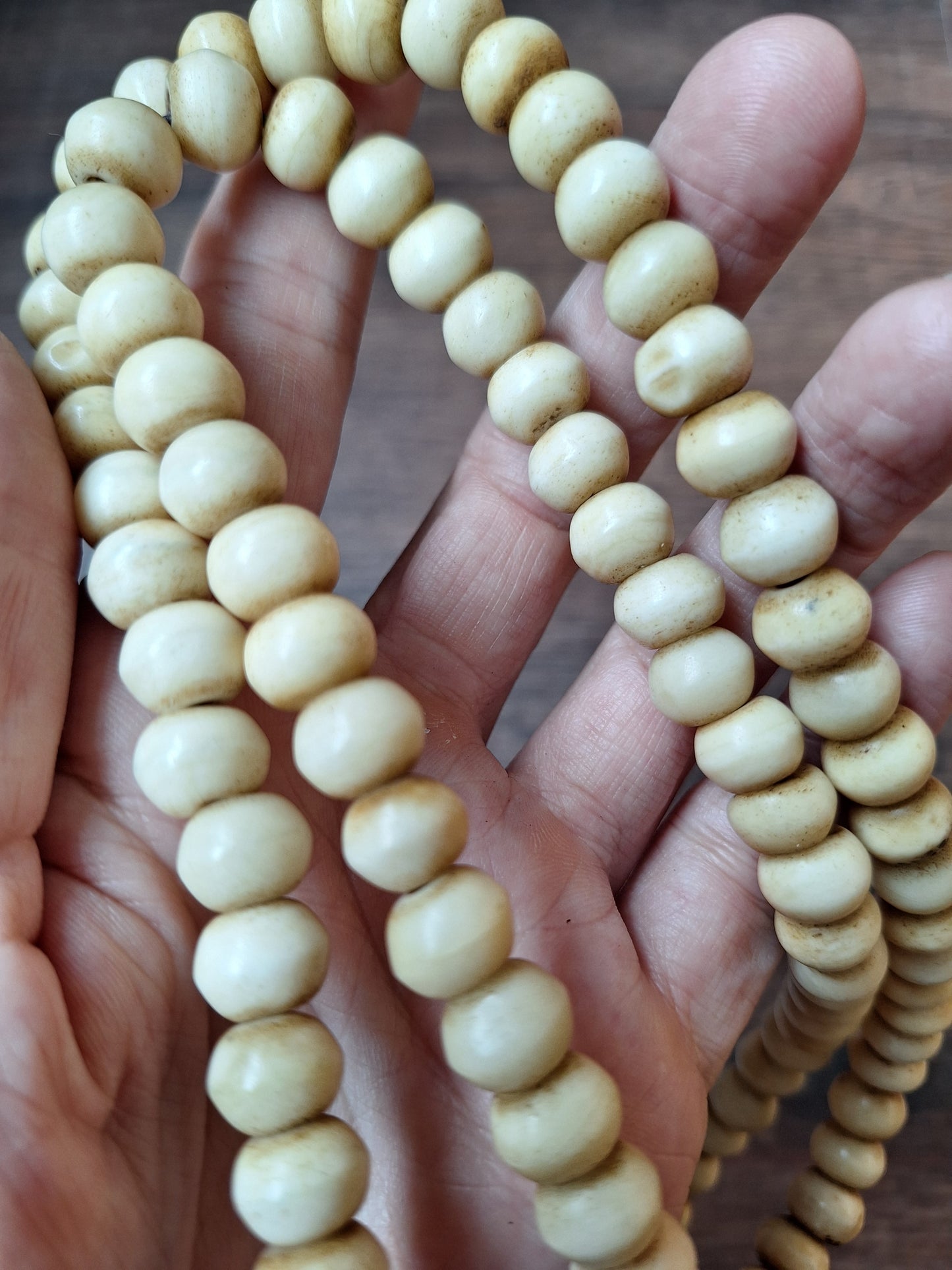 Vintage Nepalese yak bone mala