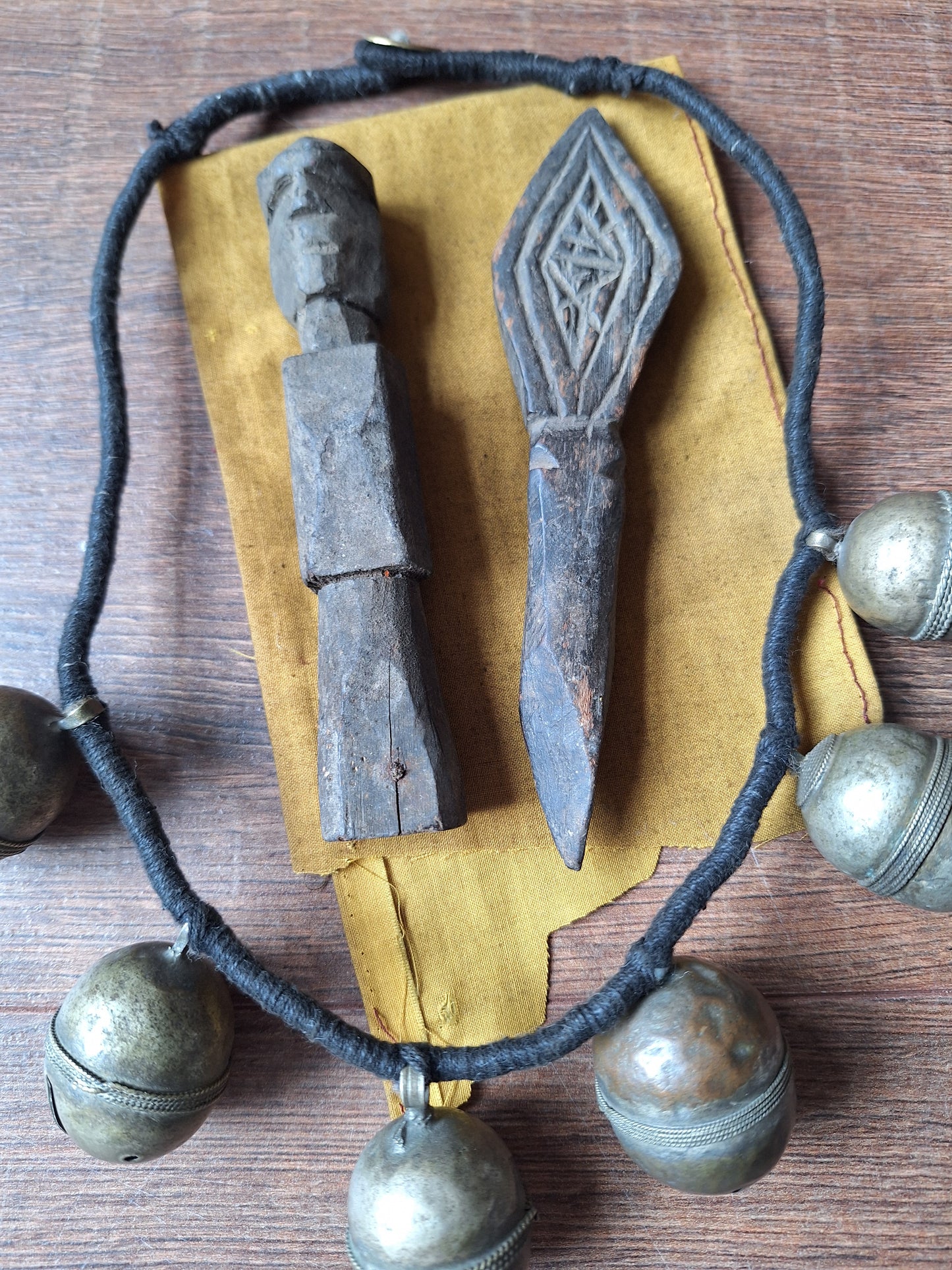 Old Nepalese shamanic travel set
