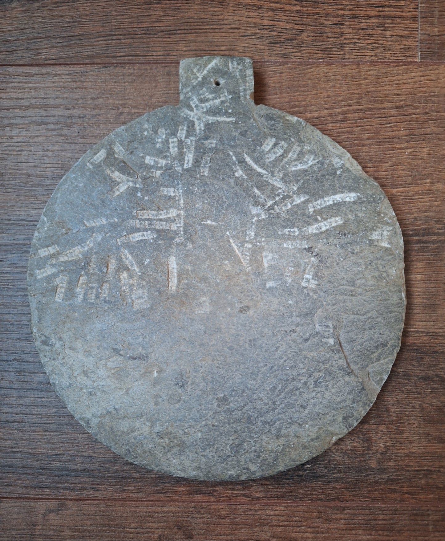 Stone wallhanger Om Mani Padme Hum