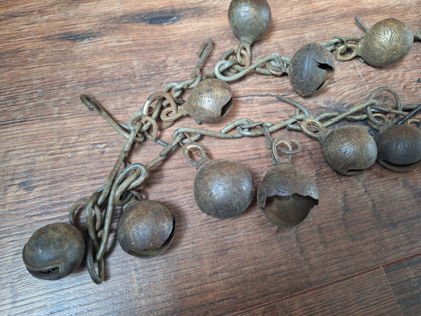 Old Nepalese shamanic bell chain