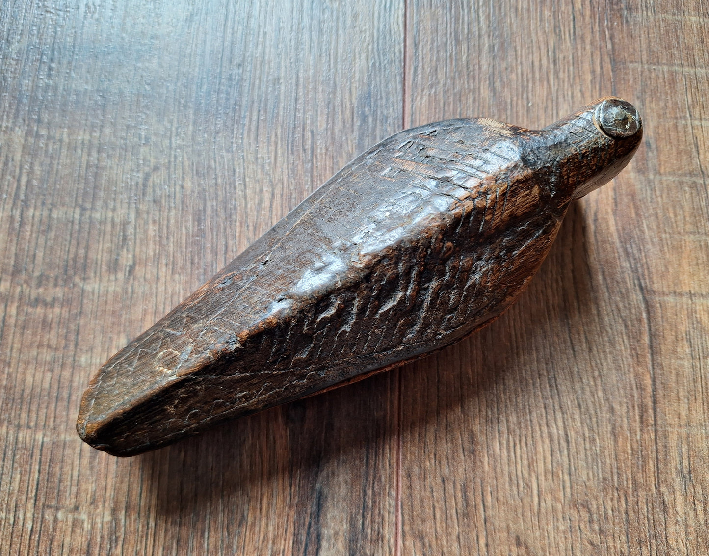 Antique Indian wooden tikka box