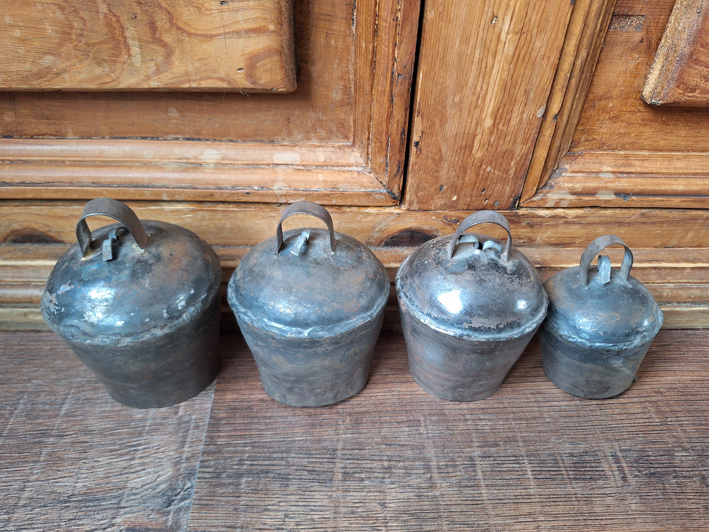 Vintage Nepalese iron yak bells