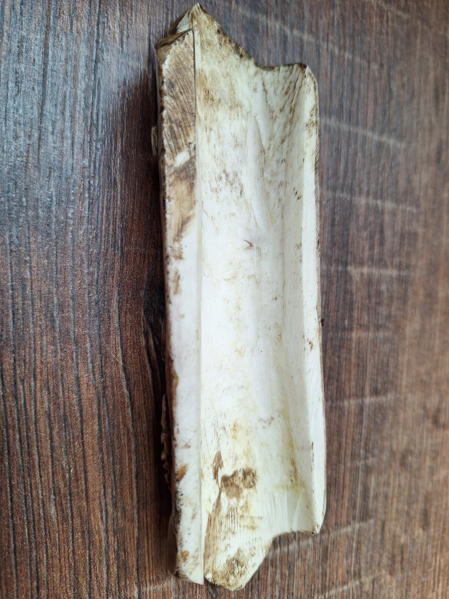 Vintage yak bone carving Vajrapani Krodha
