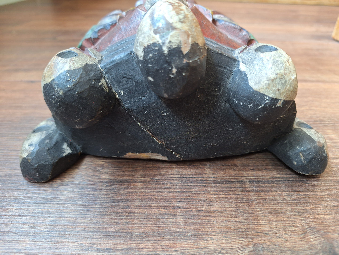 Vintage wooden Mahakala mask, B-quality