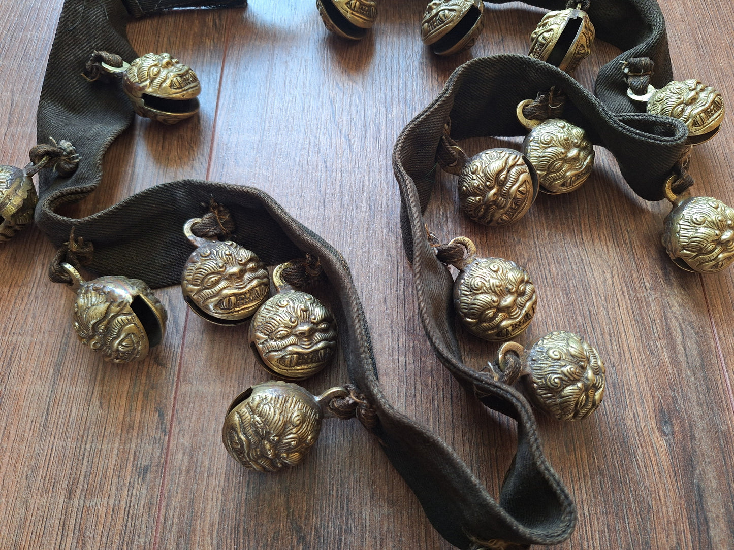 Vintage Himalayan bell strap #5