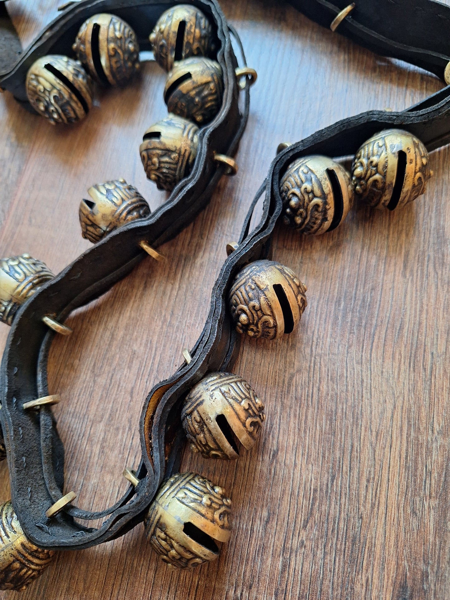 Vintage Himalayan bell strap #6