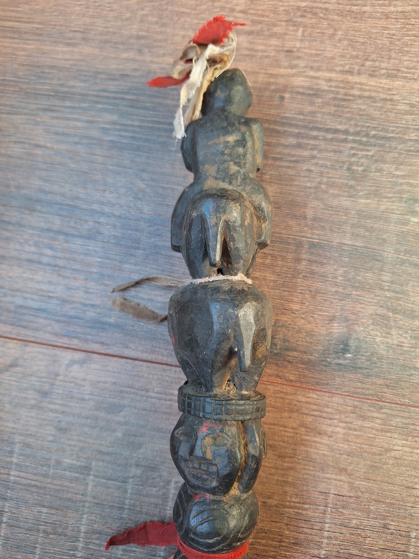 Antique wooden phurba #56