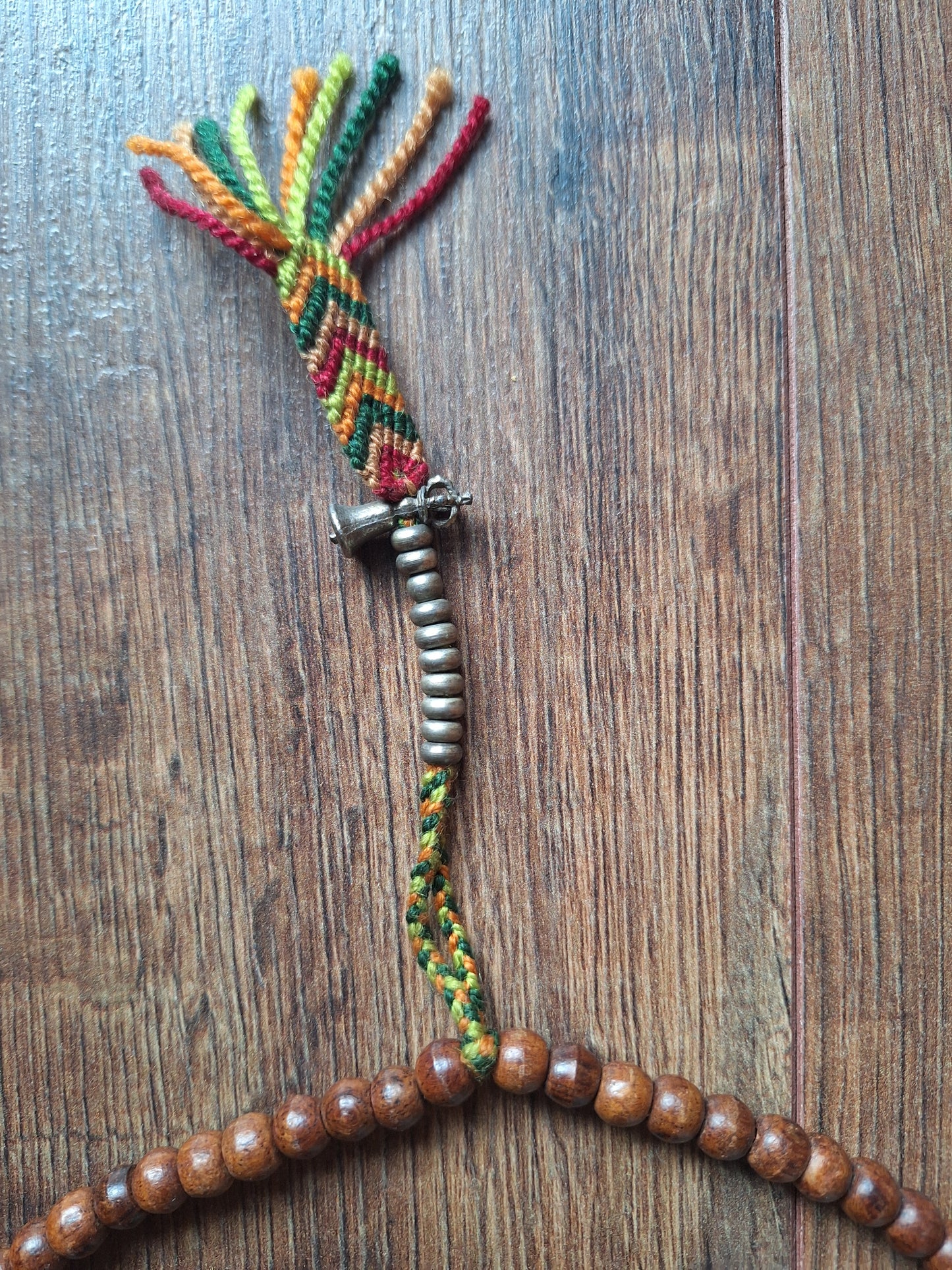 Vintage wooden mala