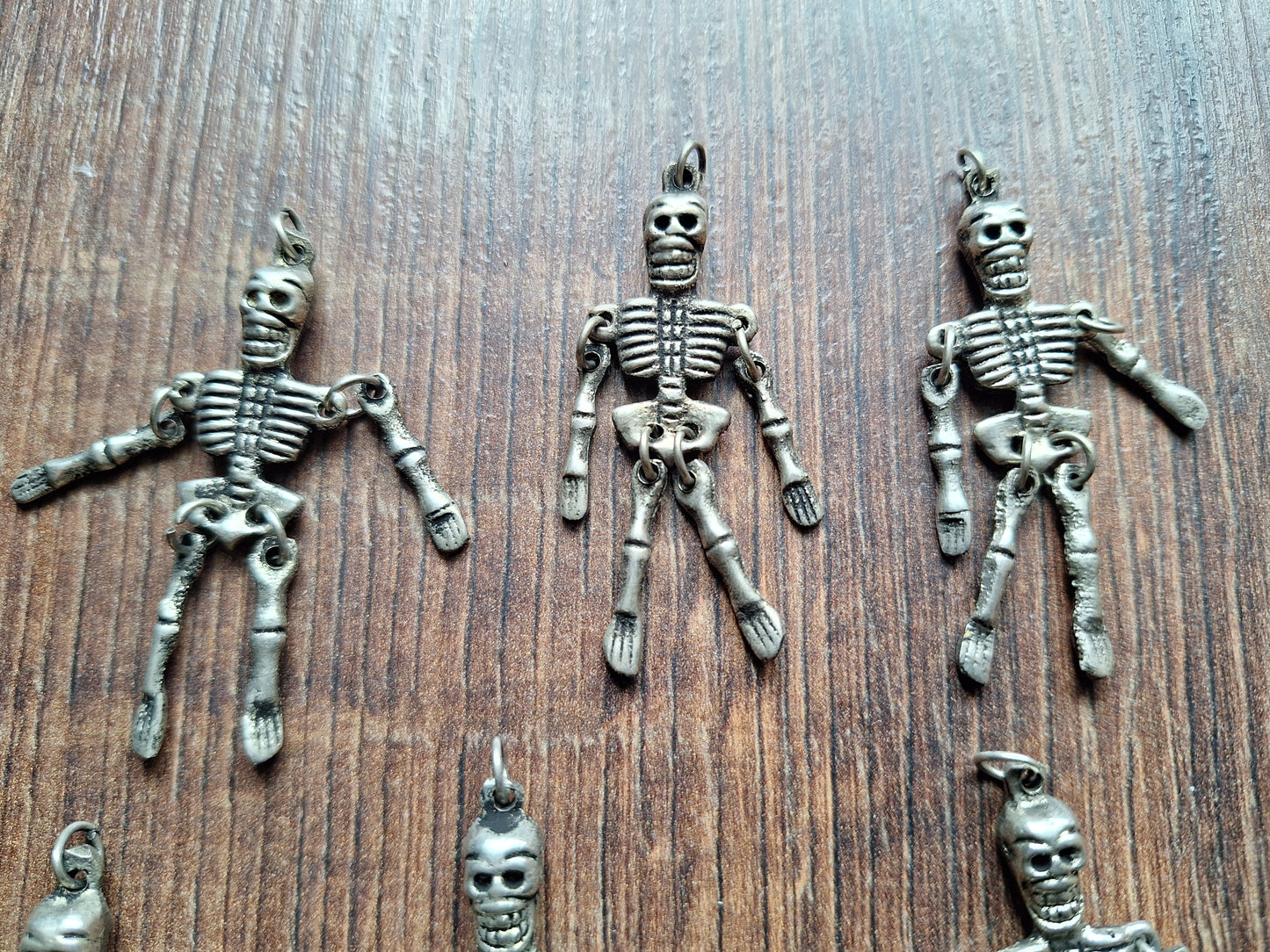 White metal pendant Skeleton