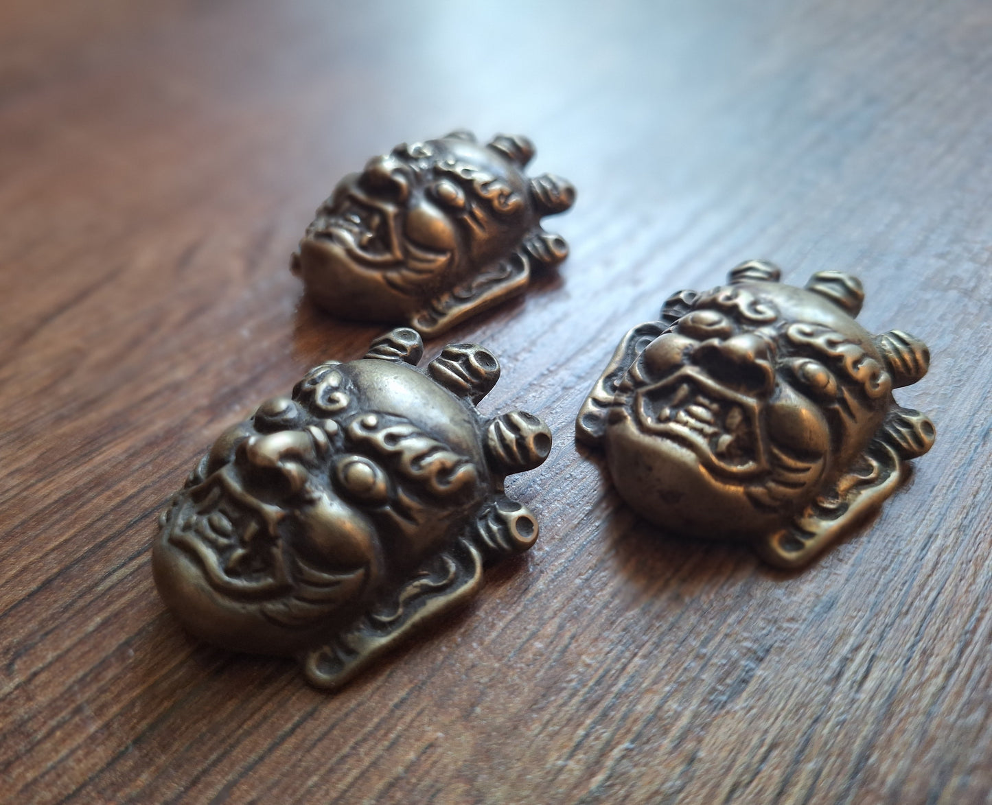 Bronze pendant Mahakala