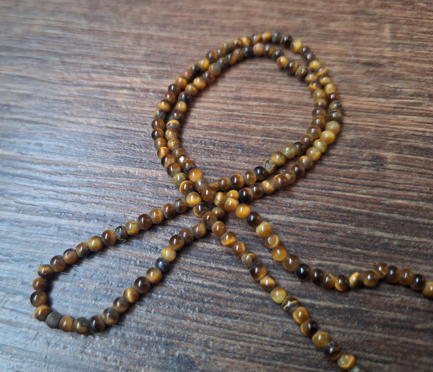 Vintage tiger's eye necklace