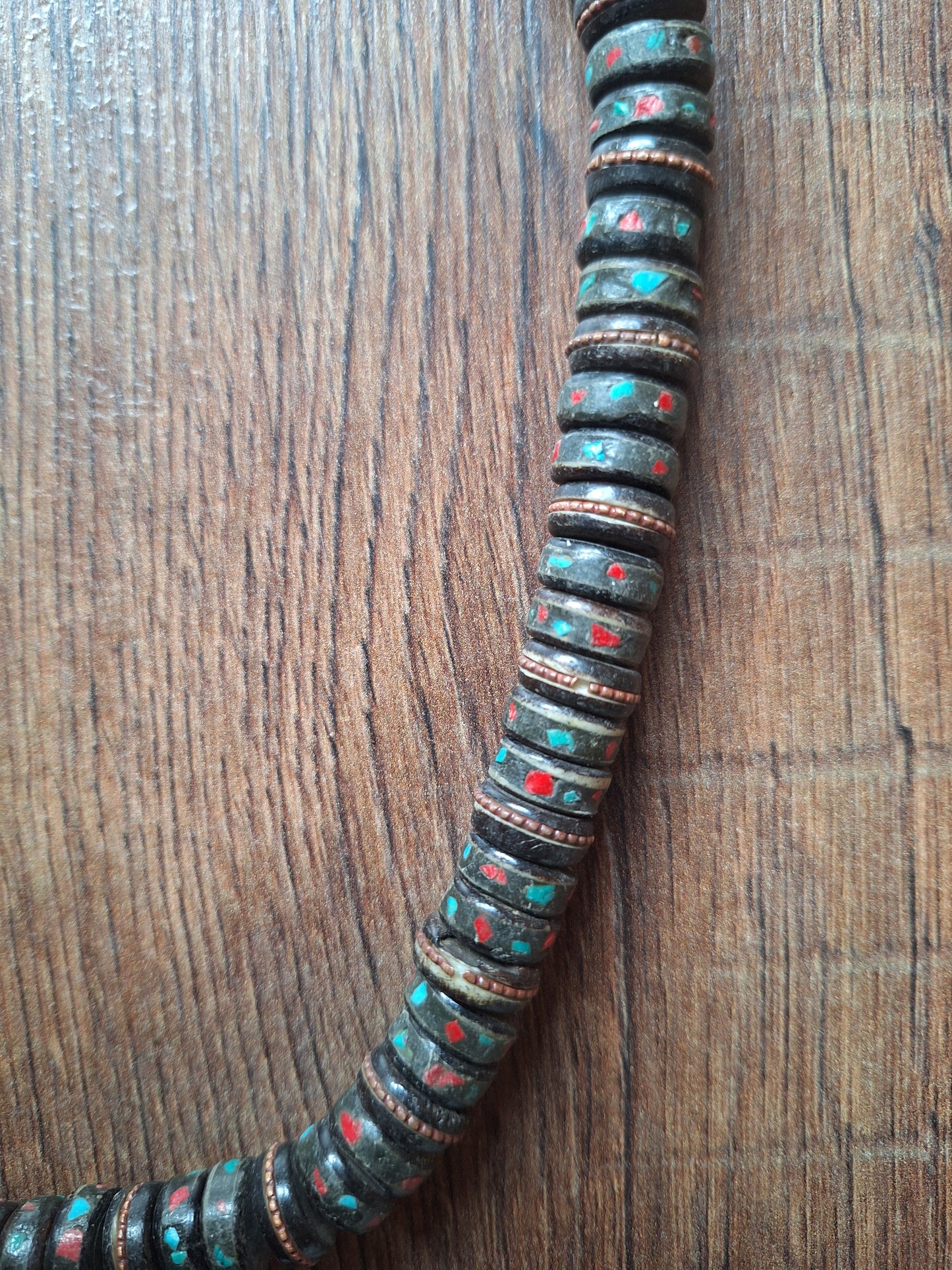 Vintage Tibetan yak bone mala