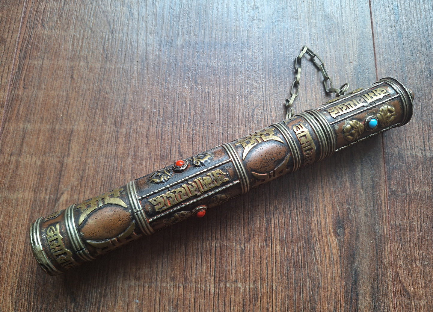 Vintage Tibetan incense holder