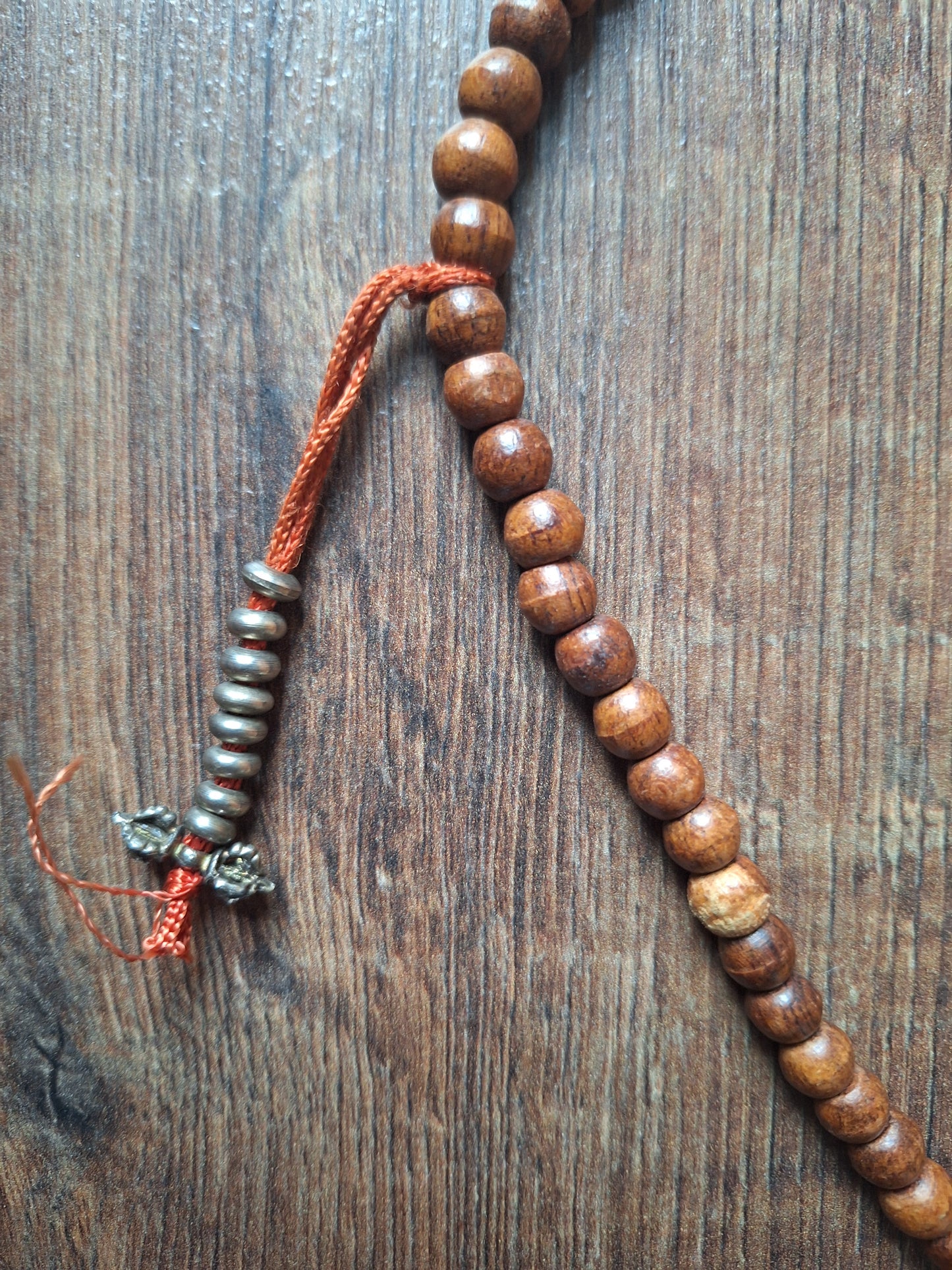 Vintage wooden mala