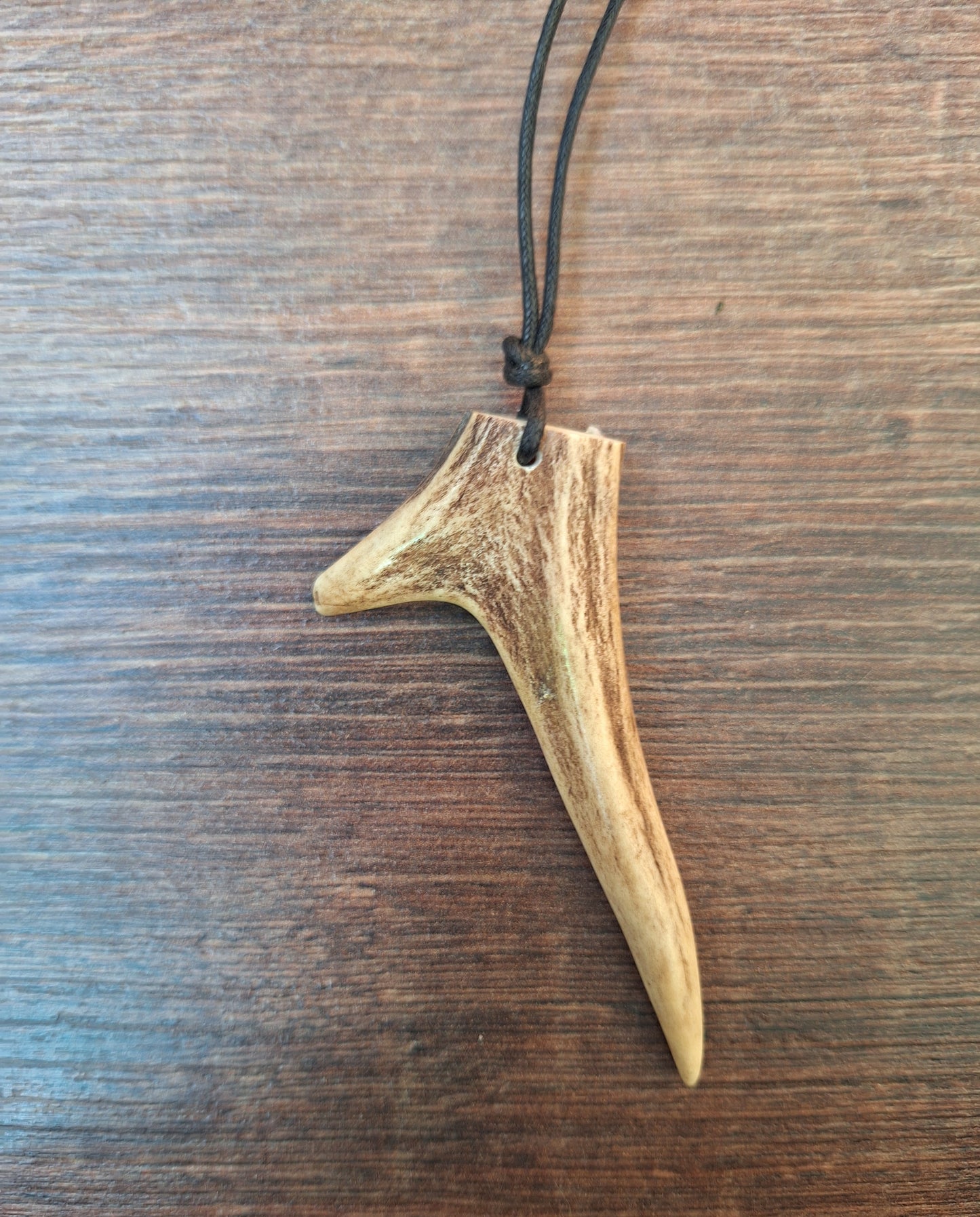 Roe deer antler necklaces