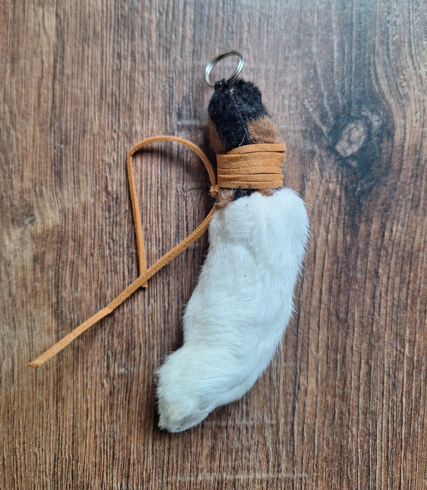 Rabbit paw pendants