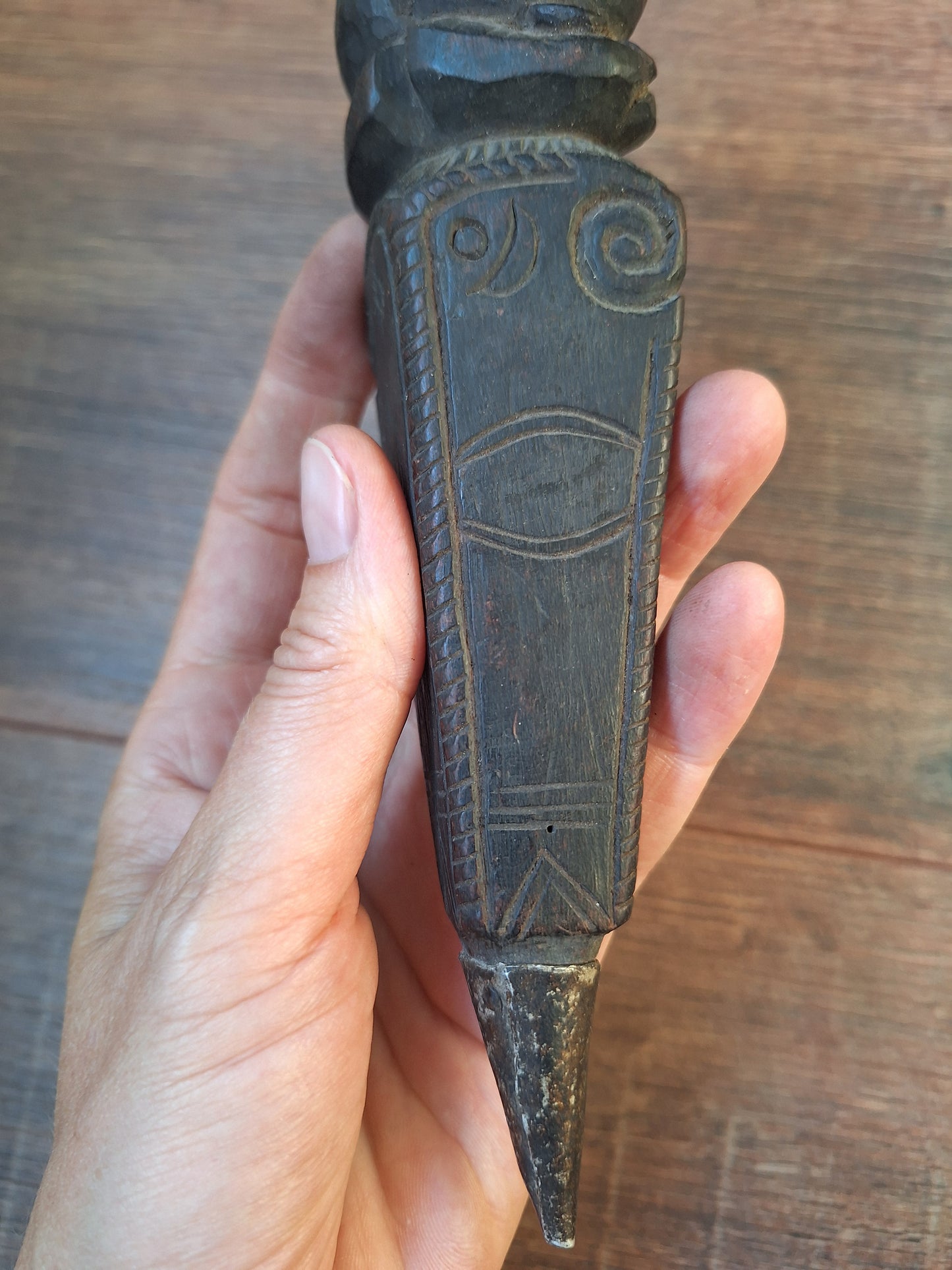 Old wooden phurba #53