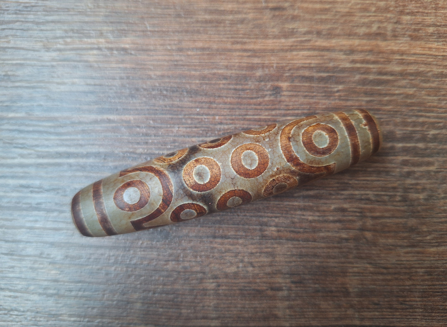 21 eye altar dzi bead #4