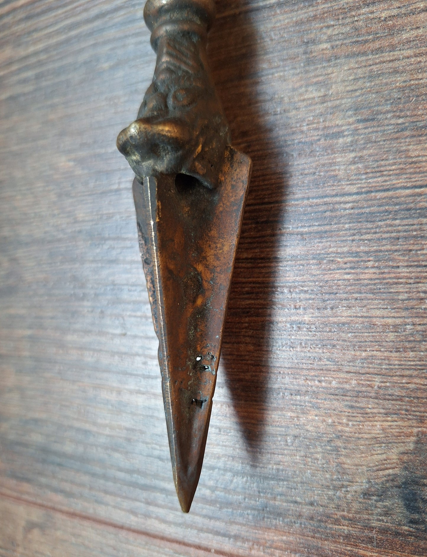 Antique bronze phurba #9