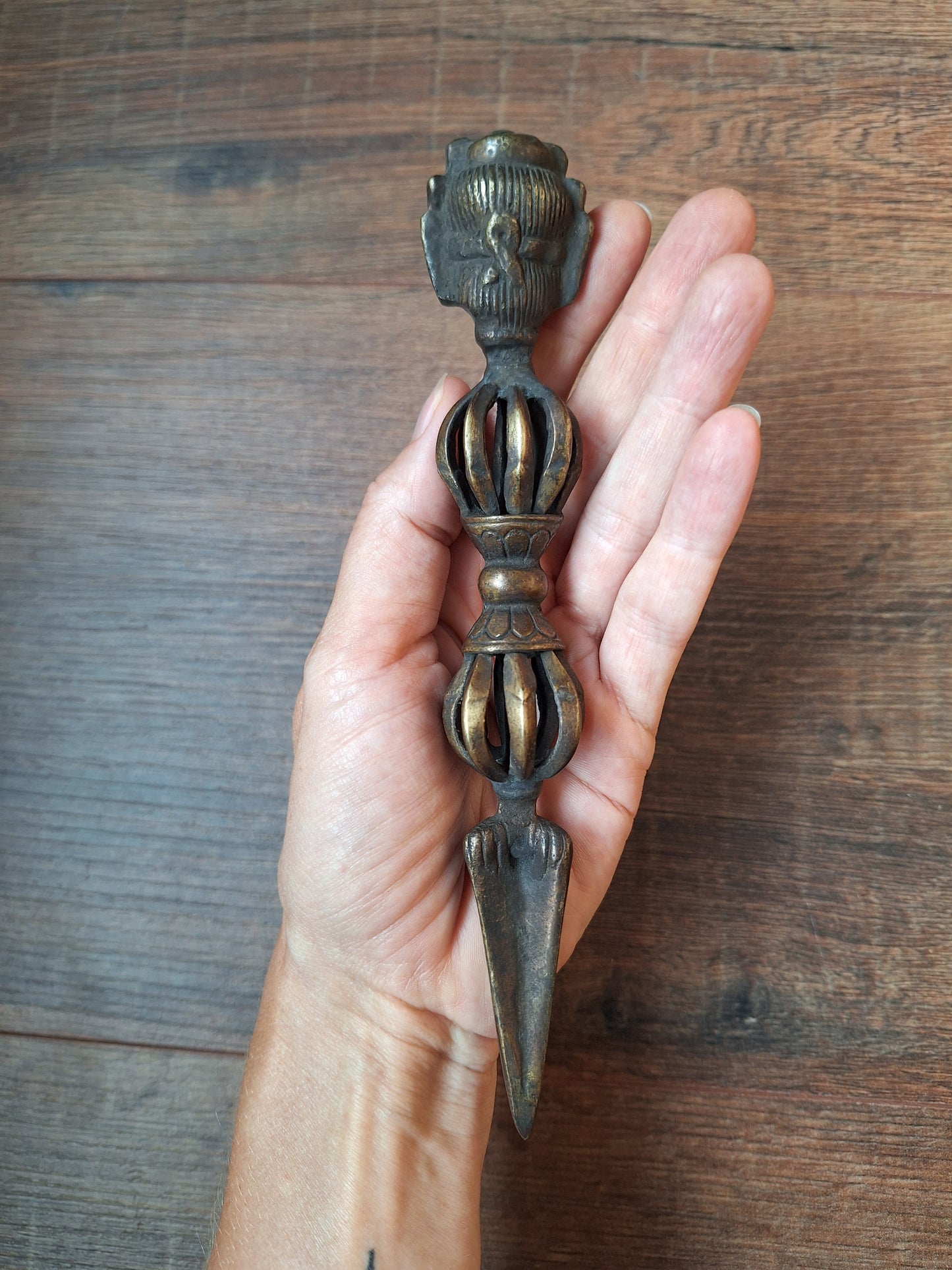 Old bronze phurba #8