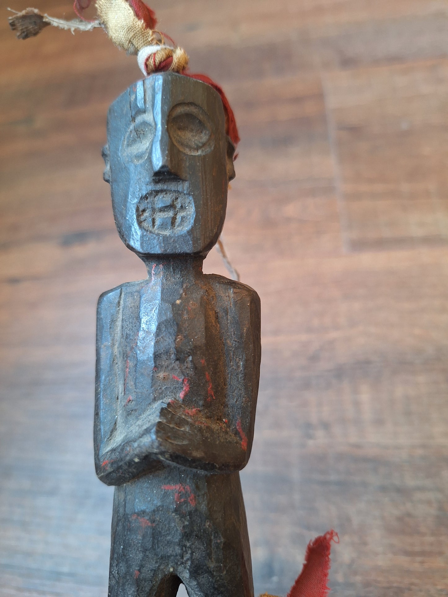 Antique wooden phurba #50