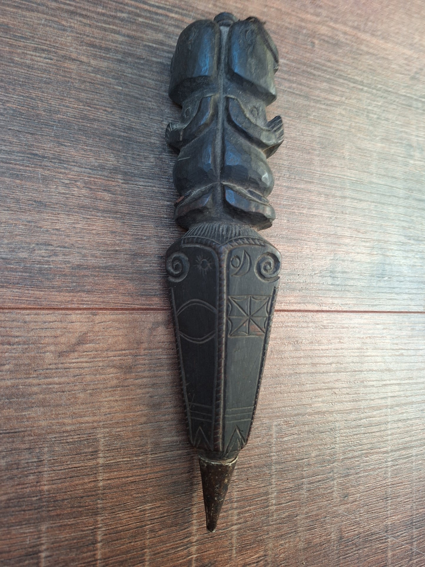 Old wooden phurba #53