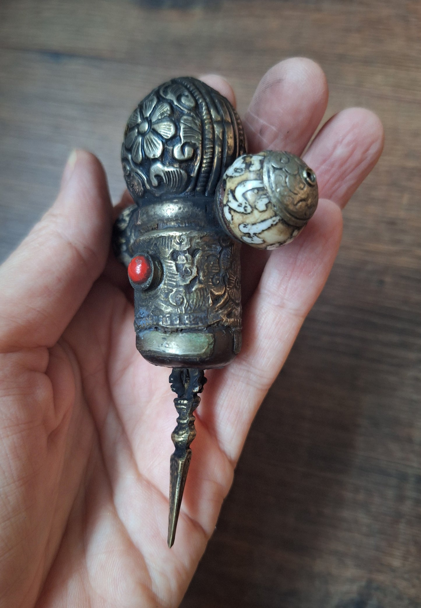 Vintage Nepalese handmade ritual object