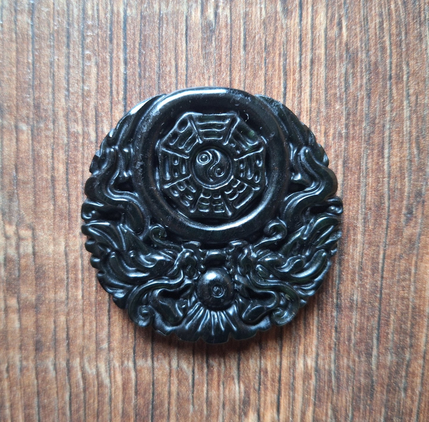 Jade pendant Bagua