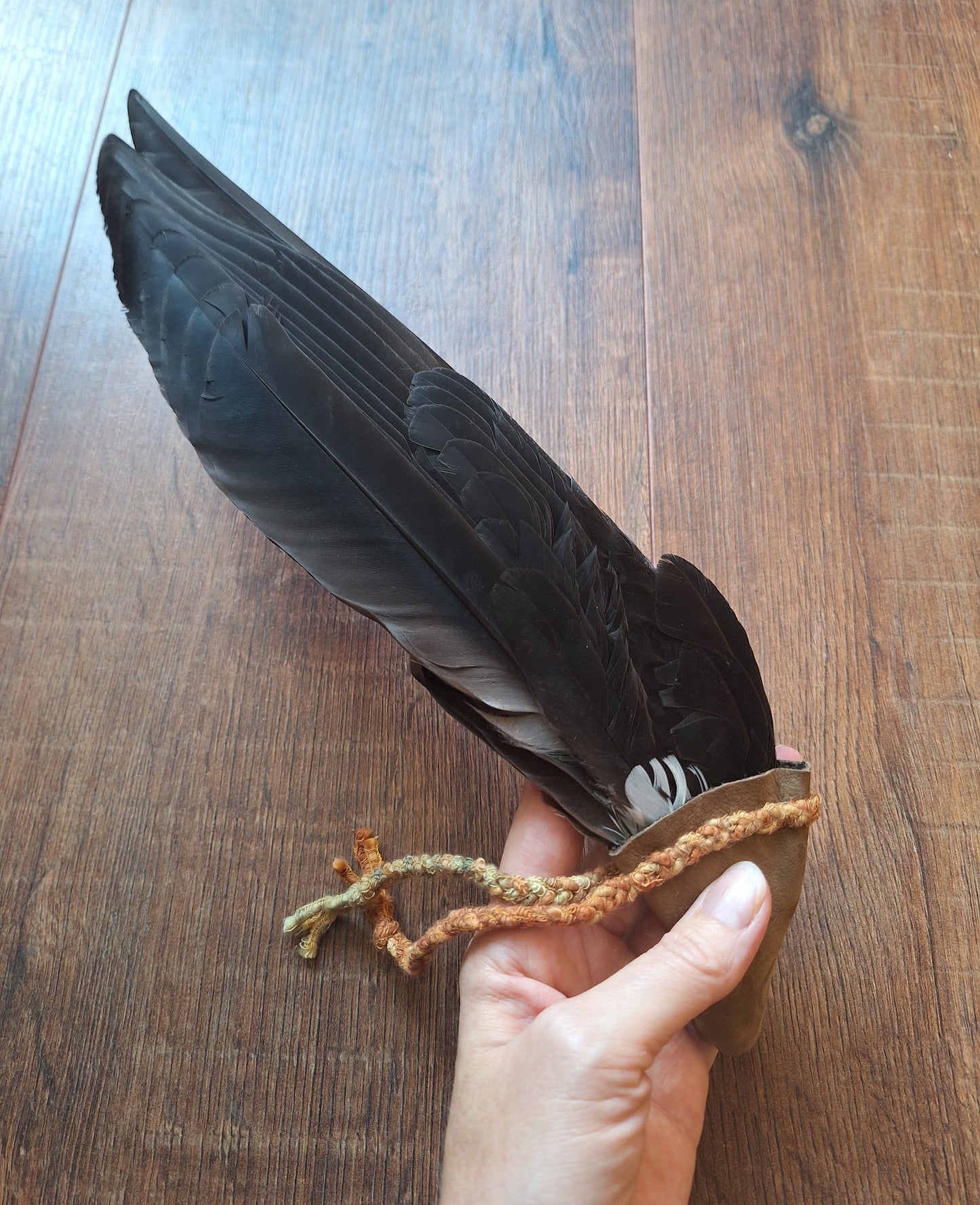 Barnacle goose wing fan