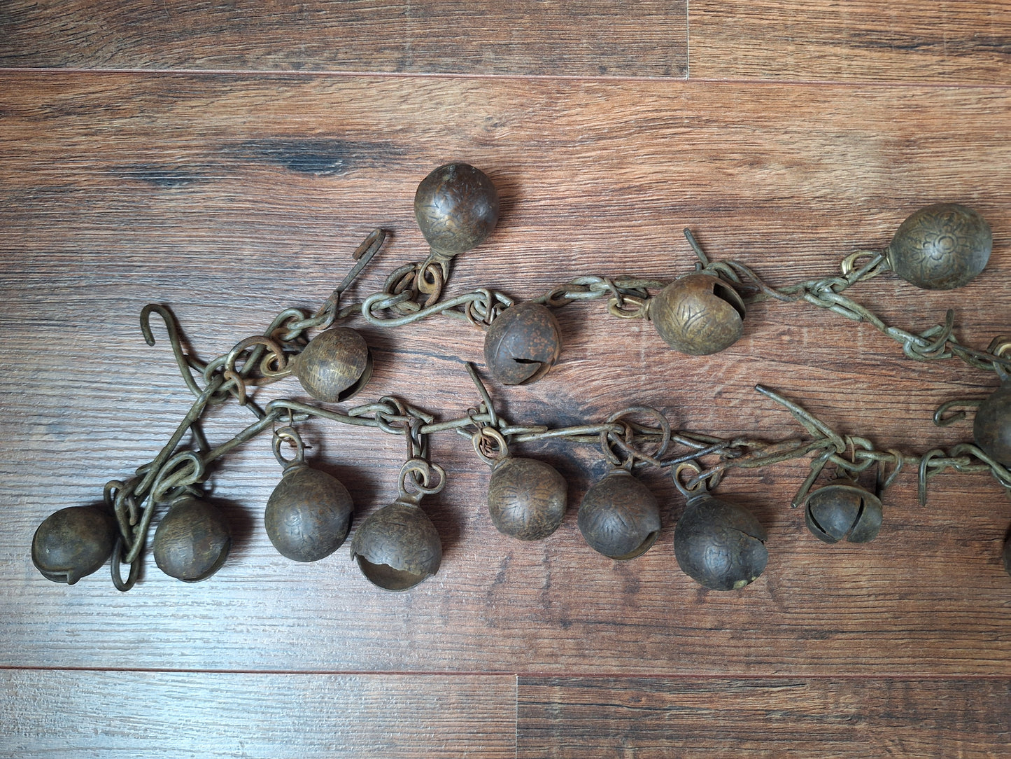 Old Nepalese shamanic bell chain