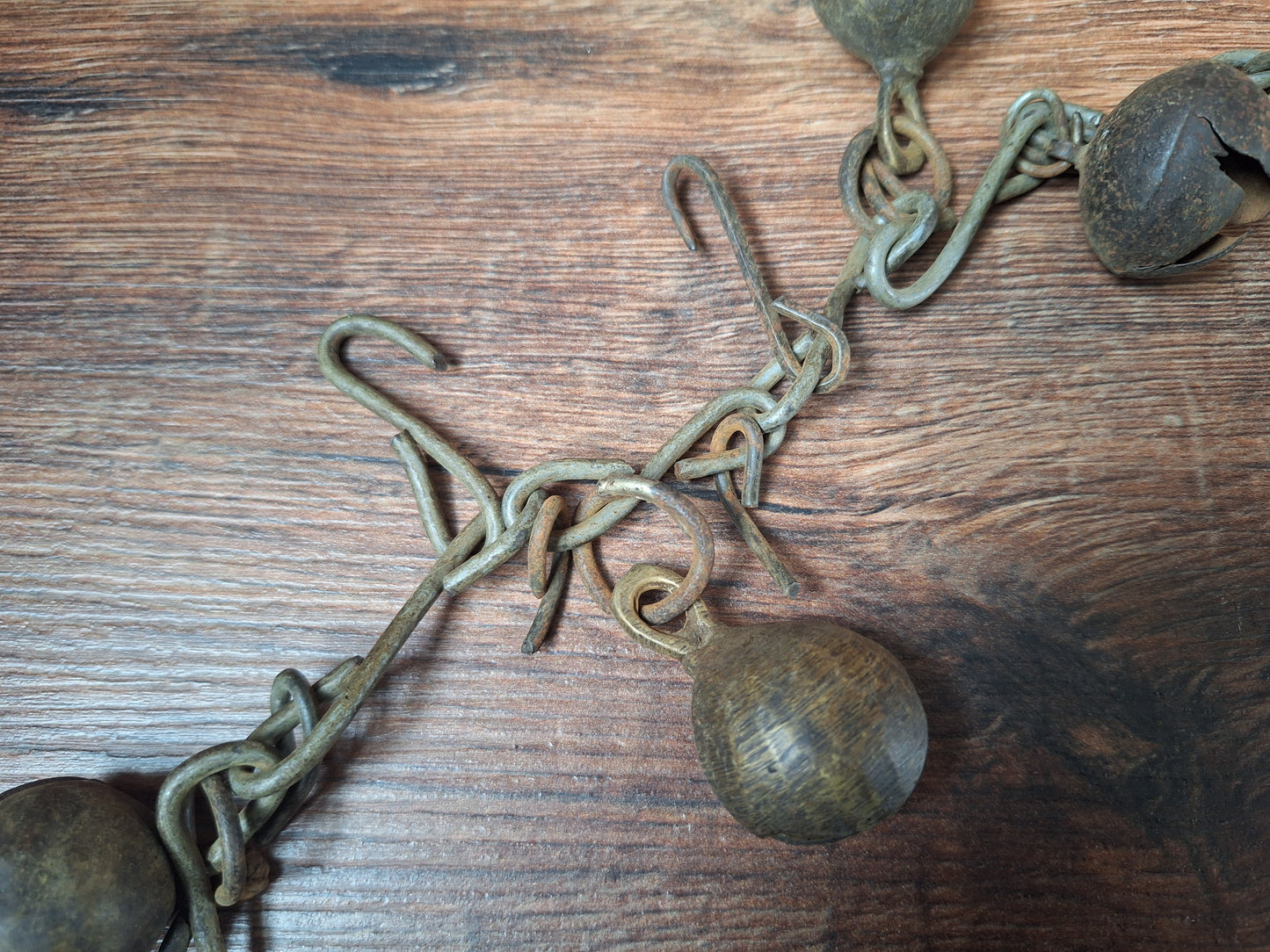 Old Nepalese shamanic bell chain