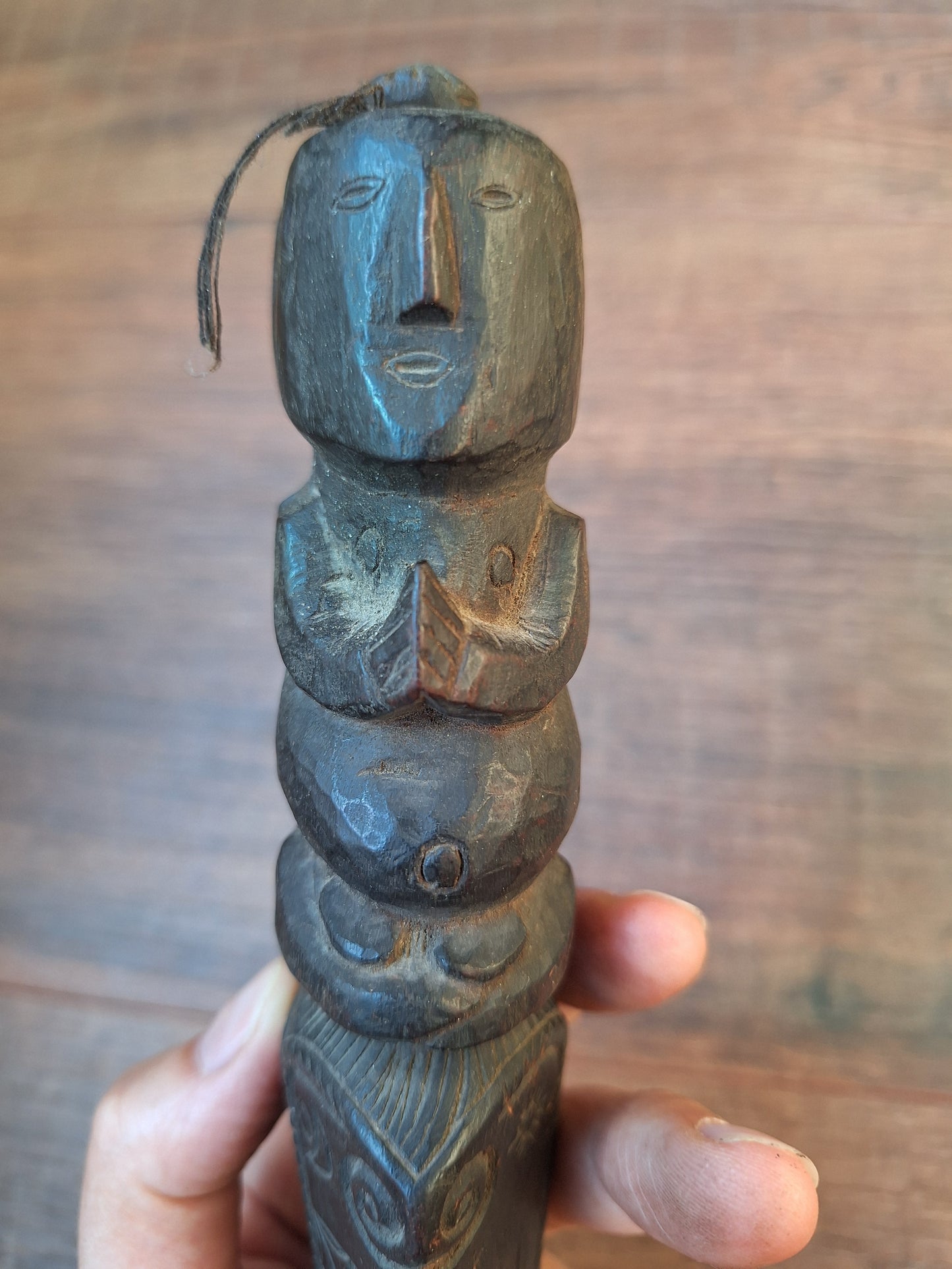 Old wooden phurba #53