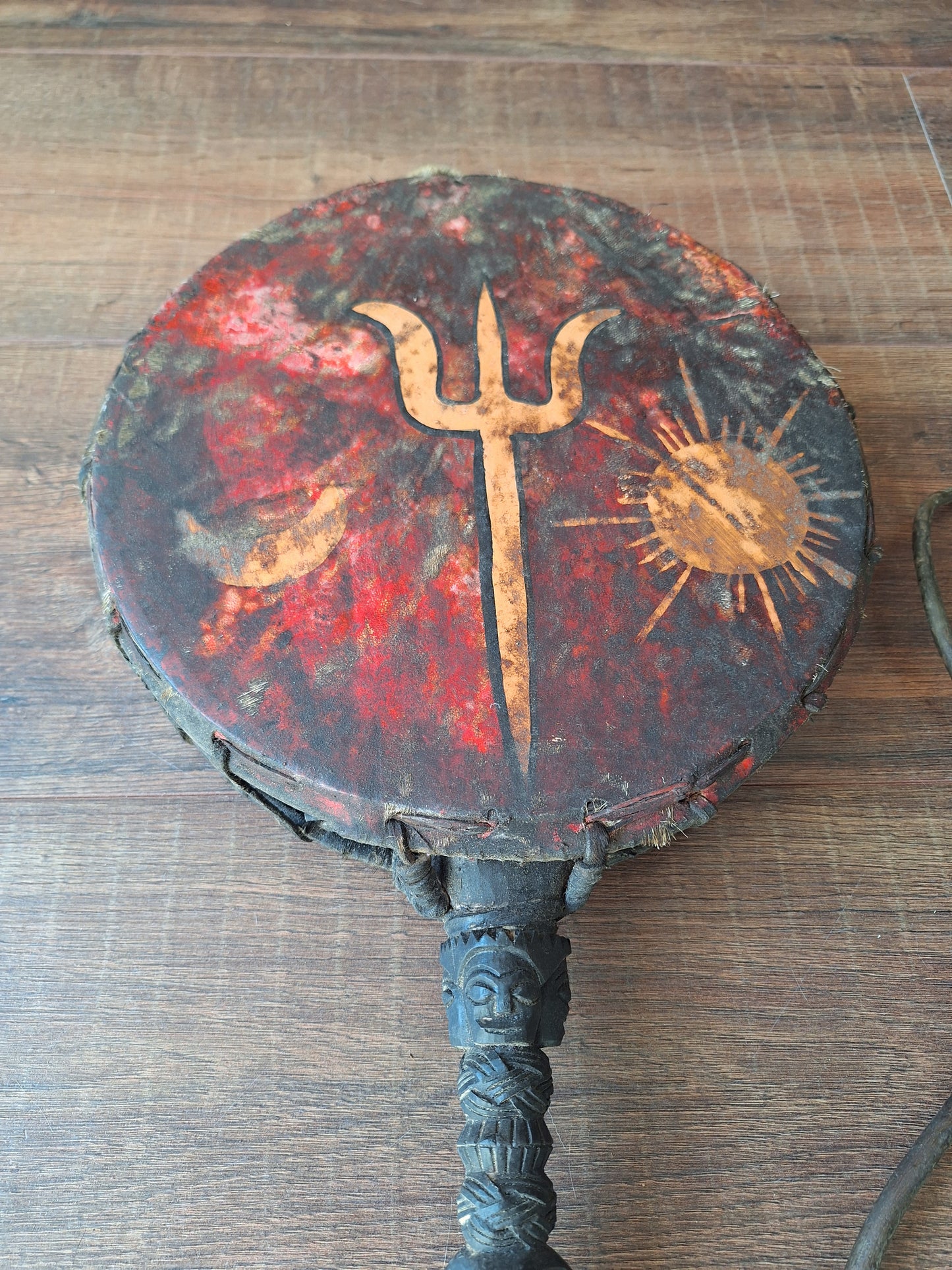 Old Nepalese dhyangro drum #10