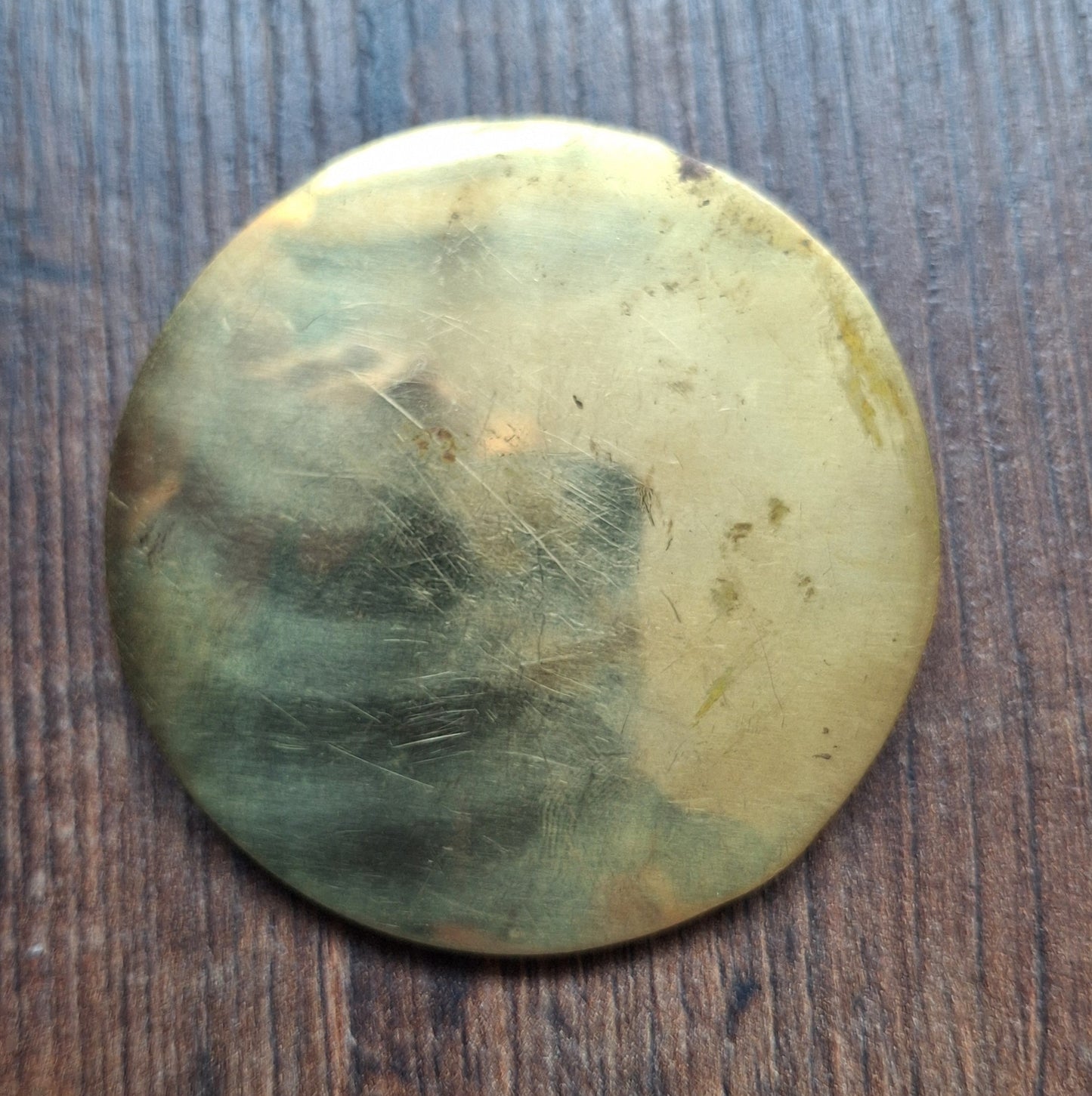 Mongolian shamanic mirror Trigrams 70 millimeter