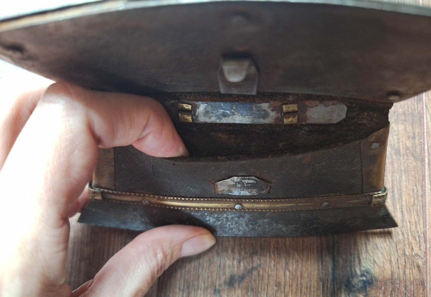 Vintage Tibetan tinder purse