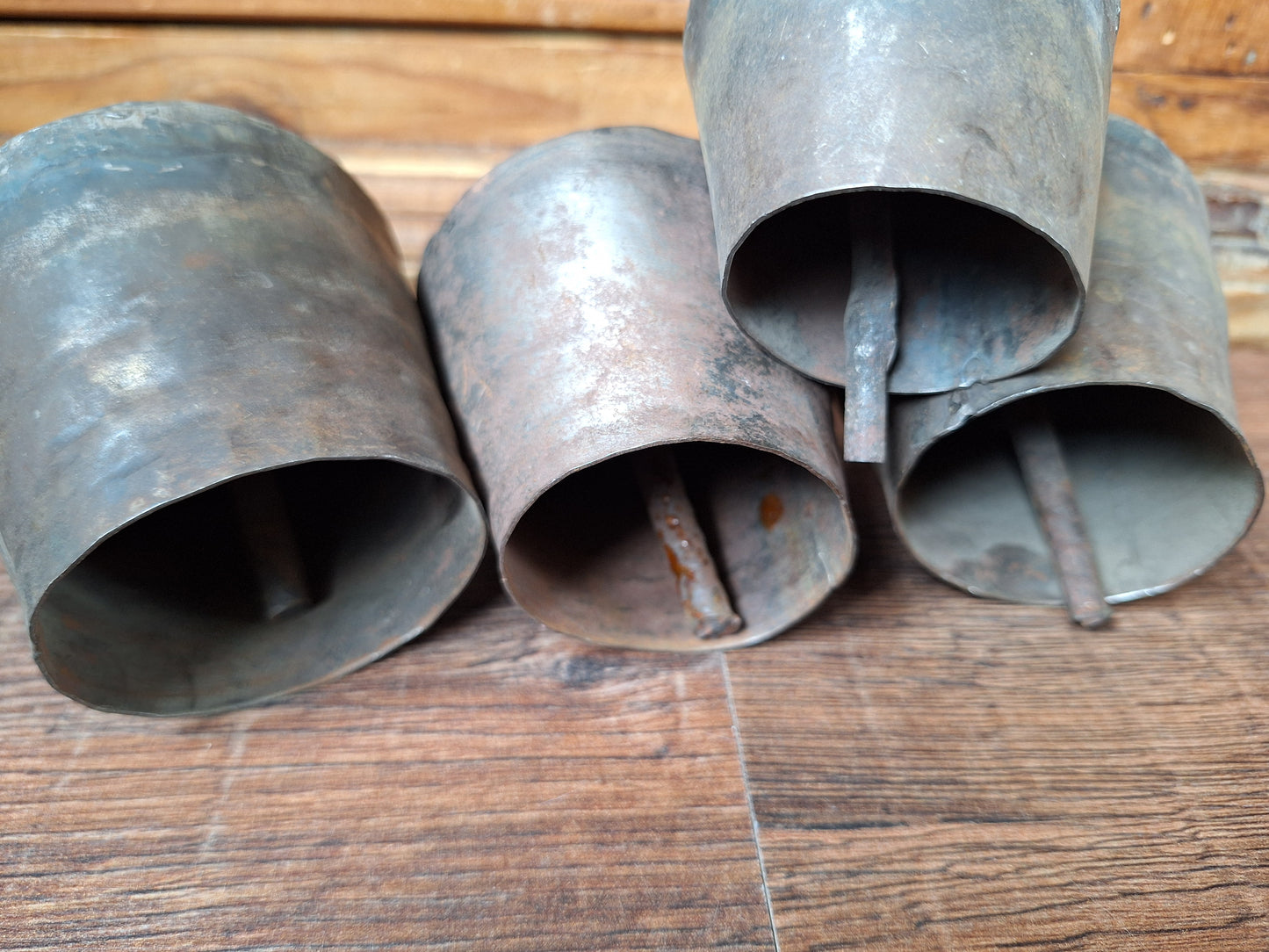 Vintage Nepalese iron yak bells