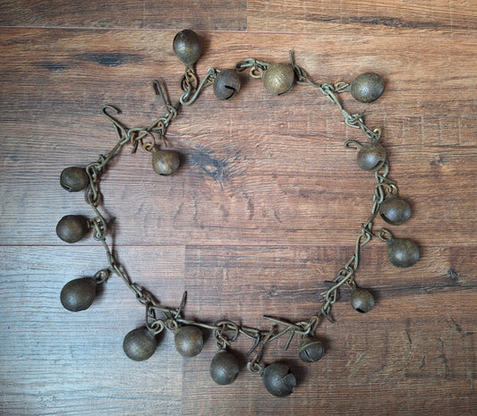 Old Nepalese shamanic bell chain