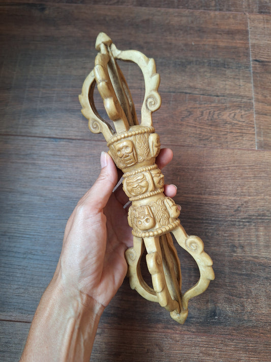 Vintage resin dorje