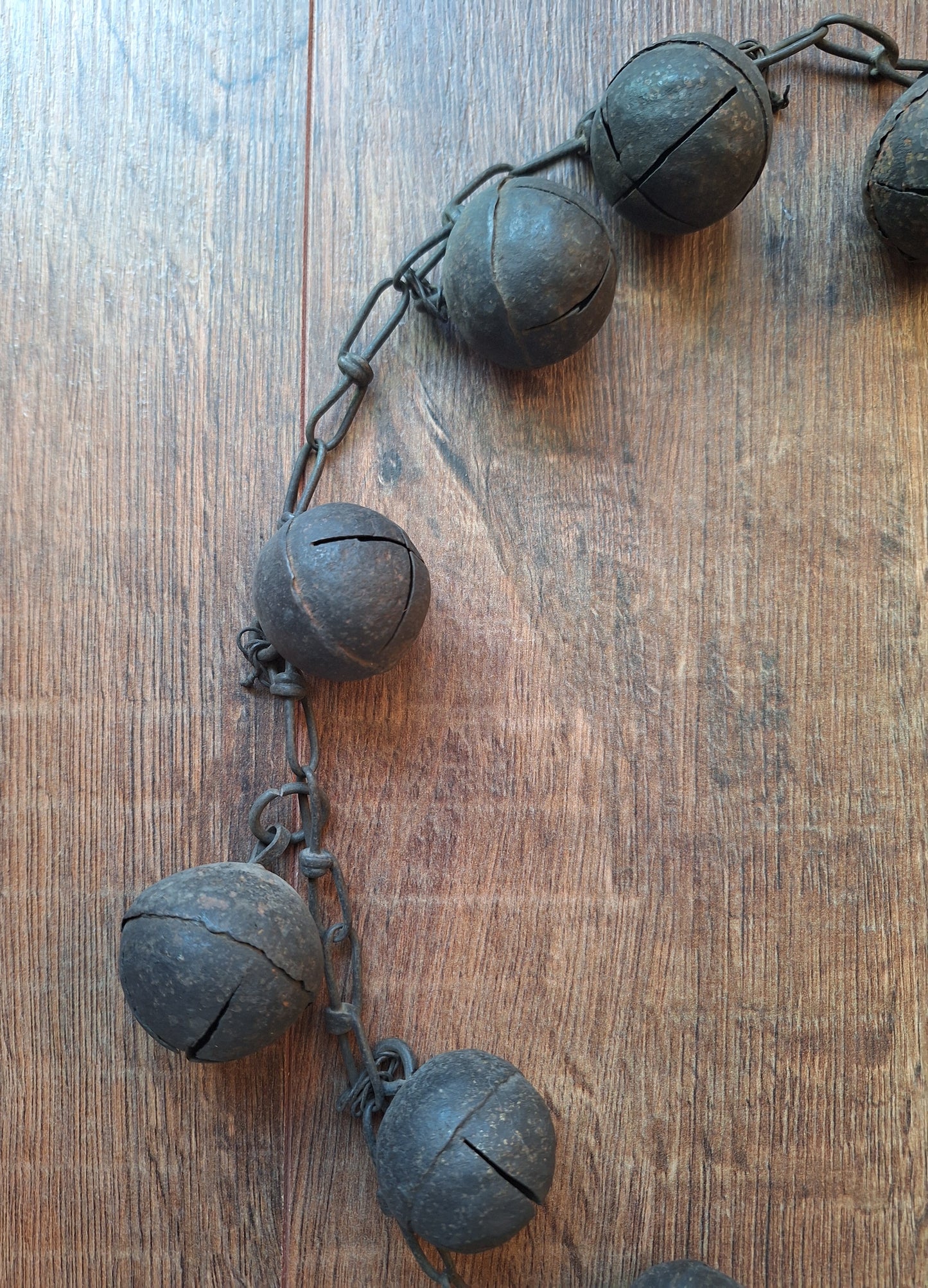 Old Nepalese shamanic bell chain #3