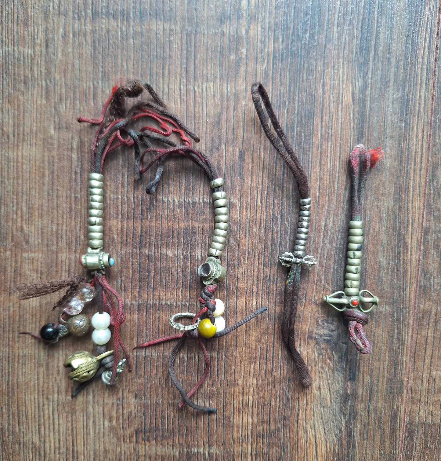 Vintage mala counters, crafting set