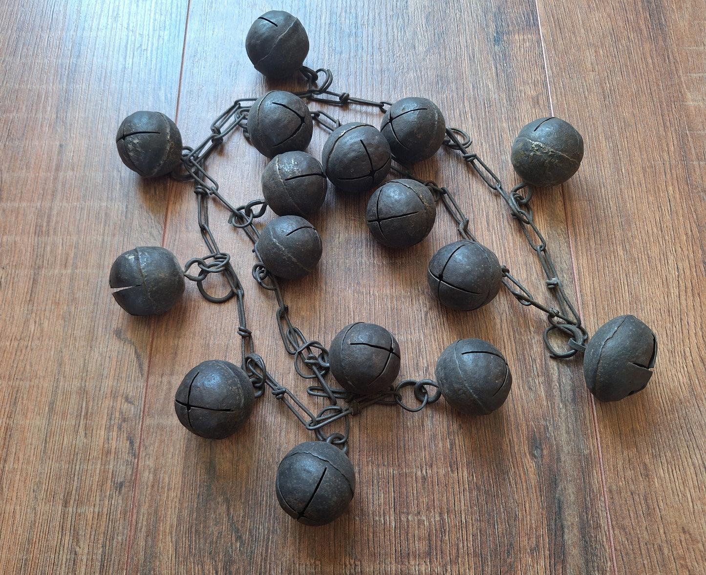 Old Nepalese shamanic bell chain #2