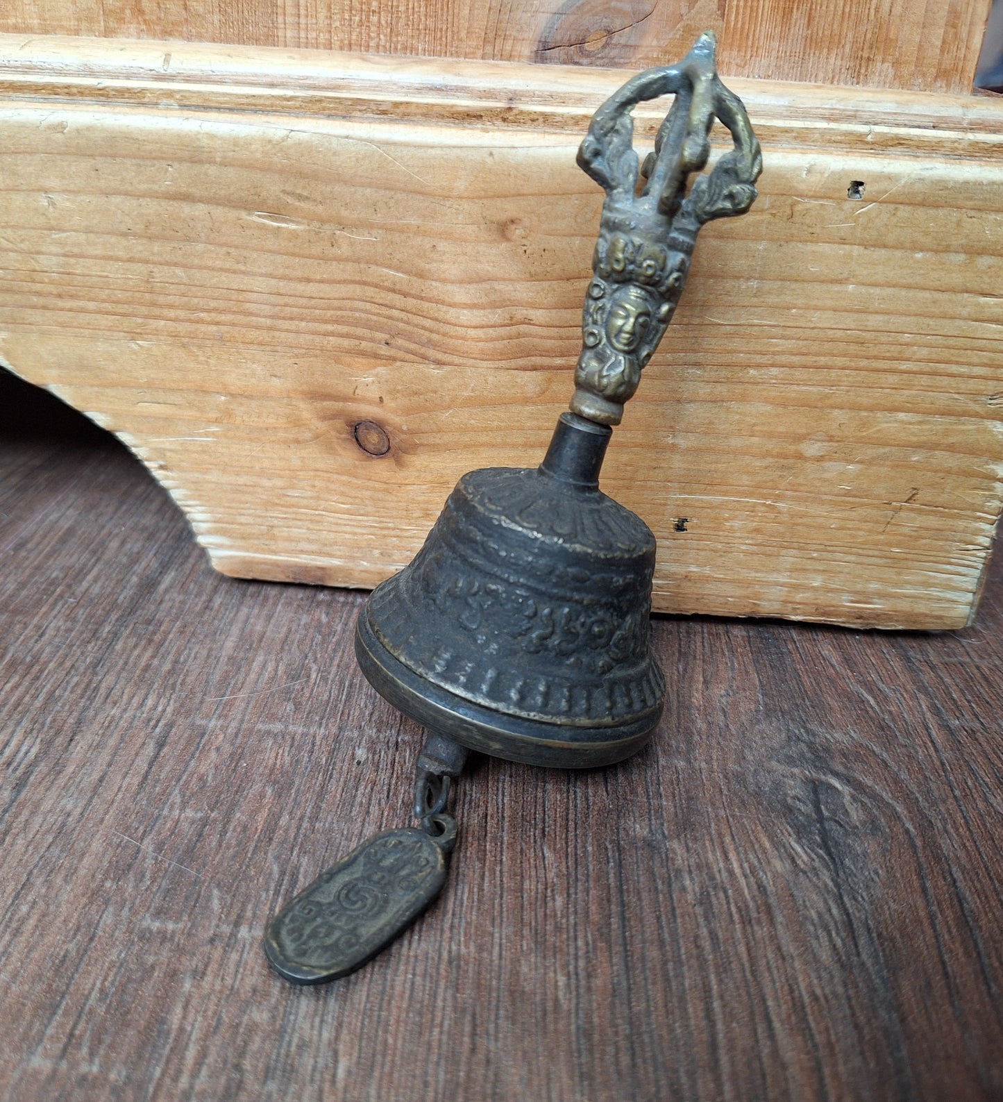 Old altar bell Tibetan Buddhist style, small #3, B-quality