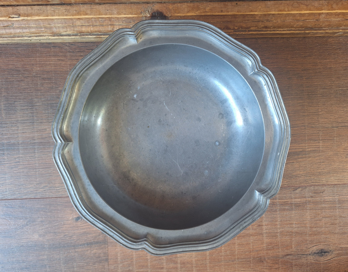 Vintage pewter bowl for burning incense or herbs #3