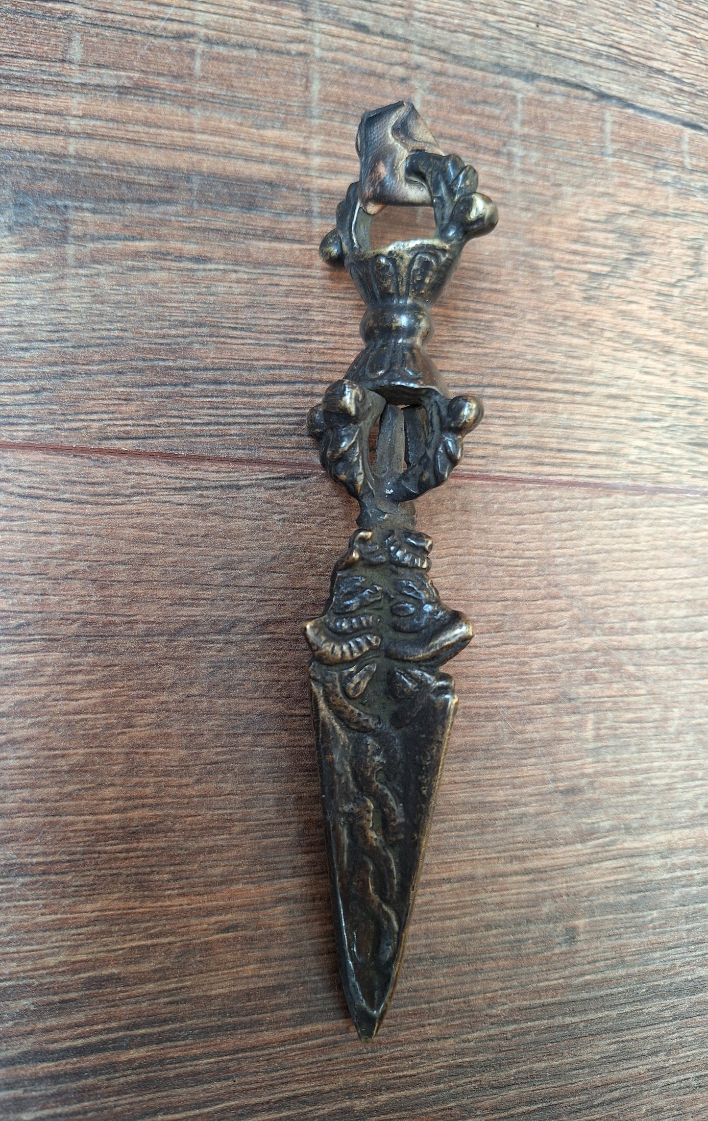 Antique bronze phurba #12