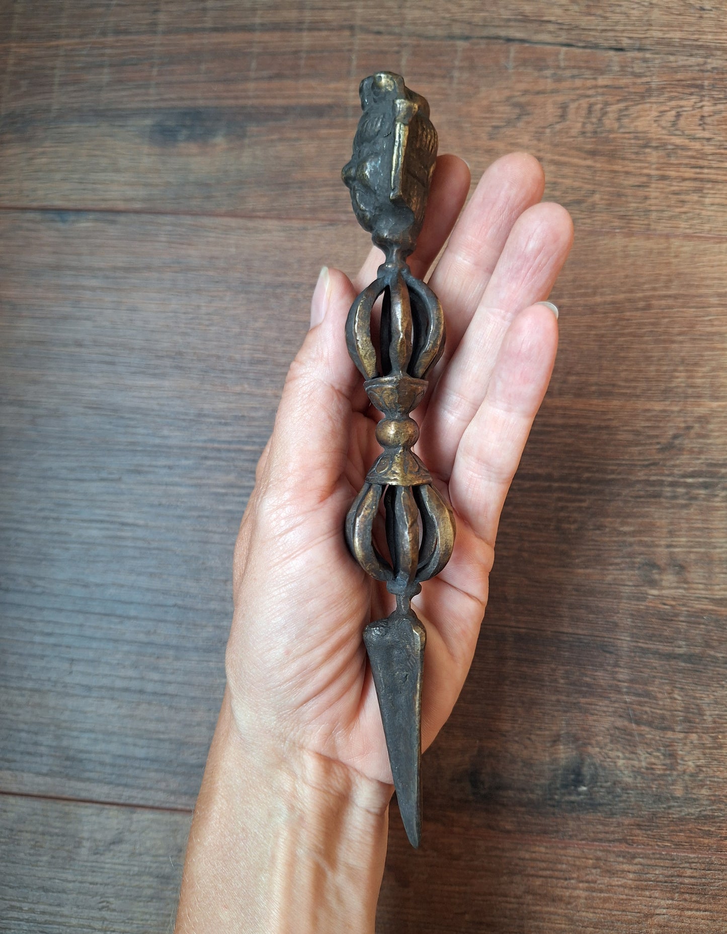Old bronze phurba #8