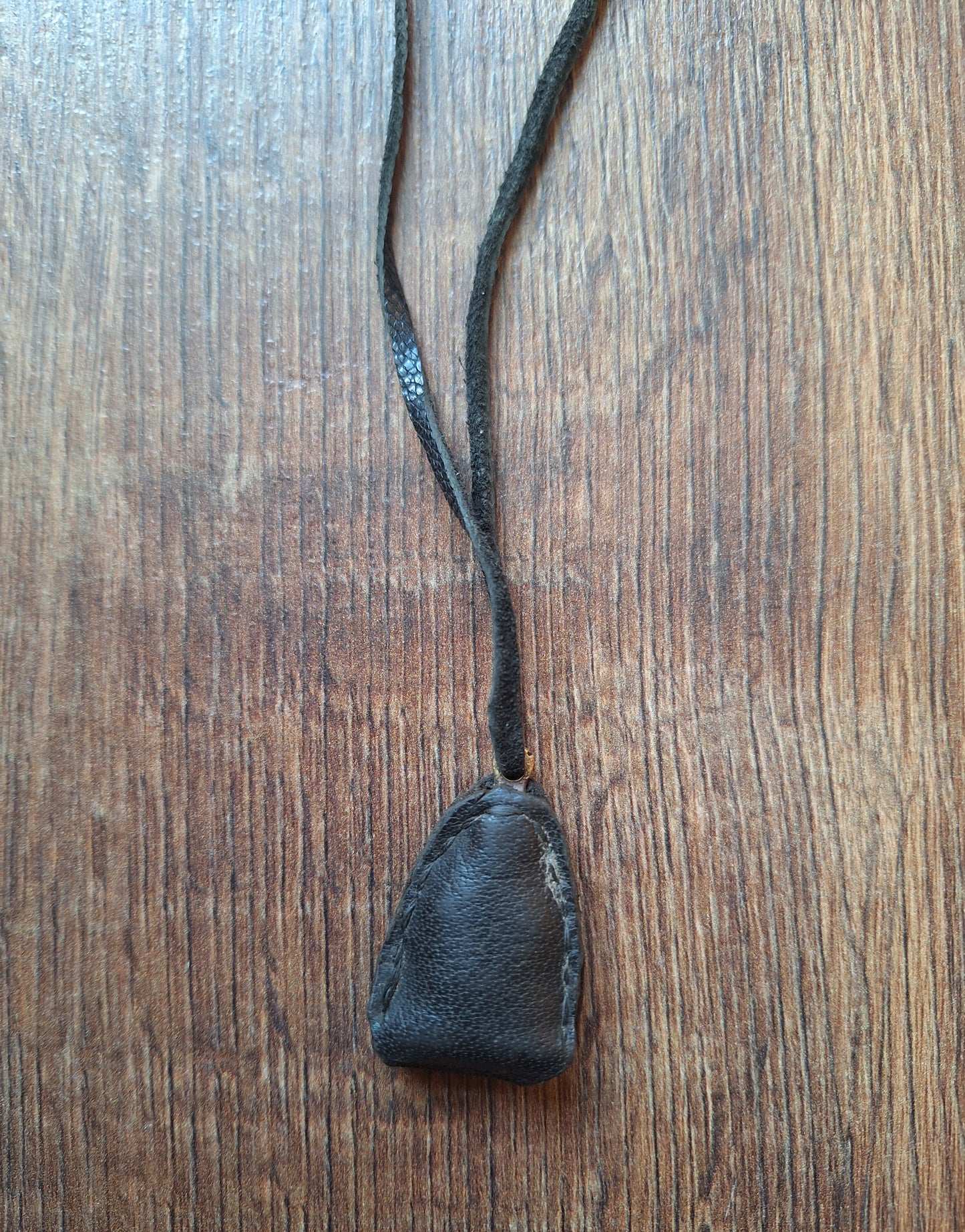 Vintage buddhist amulet necklace Amitabha Buddha